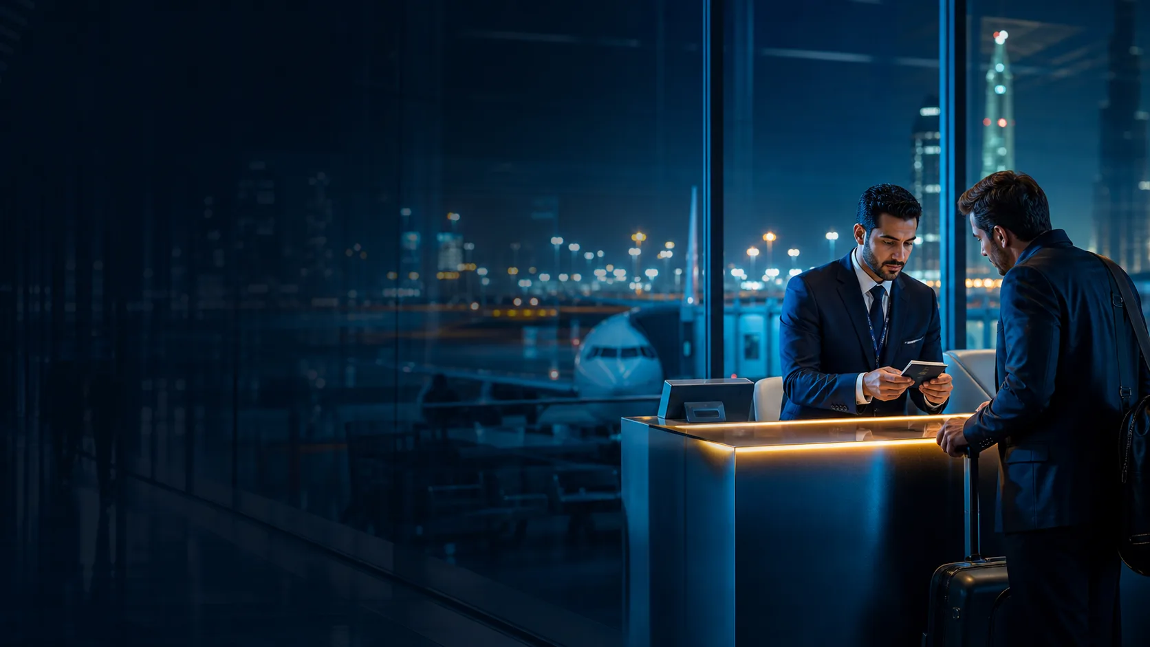 Express travel at Dubai airport